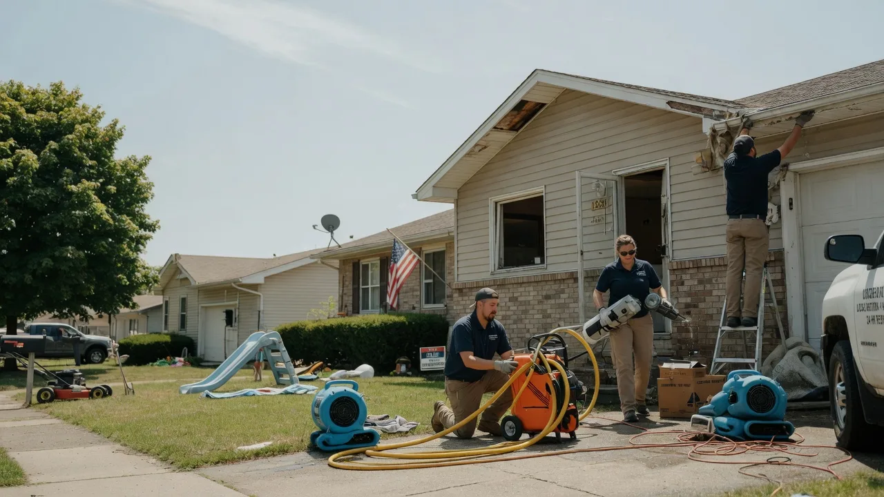Water Damage Restoration in Green, KS near me